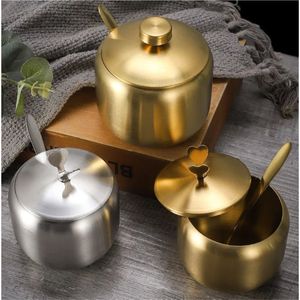 New Arrival Best Quality Luxurious Modern Eco-Friendly Metal Pot Storage <b>Jars</b> for Sugar <b>Coffee</b> <b>Tea</b> Cookies Leak-Proof - Product Image 2
