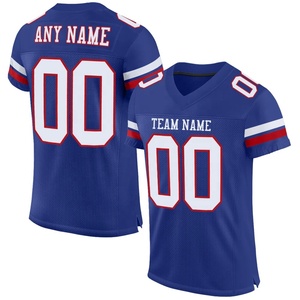 Camiseta de Fútbol Americano Elite, Ropa Deportiva de Alto Rendimiento que Absorbe la Humedad, Logotipo de Patrocinador Personalizado, Nombre y Número, Fábrica OEM ODM - Product Image 1