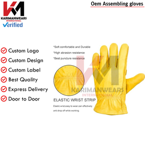 ถุงมือทำงานคุณภาพดี ผลิตด้วยมือ สวมใส่สบาย ใช้ซ้ำได้ ราคาขายส่งปี 2025 จากผู้ผลิตที่ดีที่สุด - Product Image 5