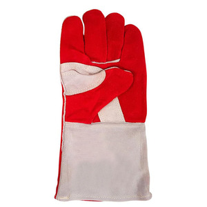 Nouveau 2025 gros résistant à la chaleur au feu travail de soudage gants de gril gants de soudage en cuir gants de travail - Product Image 2