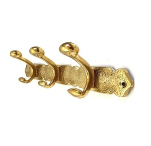 Vintage-inspired Brass Hooks with Refined, Modern Details for Hallway Accents to Get at Wholesale Rate - Product Image 1