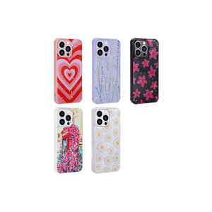 Coque en silicone brillante Netzy avec motif pailleté pour iPhone 11 Pro 12Pro Max 14 Plus - Protection de l'appareil photo avec emballage de vente au détail - Product Image 2