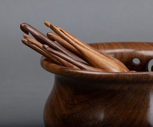 Crochets en bois faits à la main support organisateur artisanat organisateur fournitures de couture stockage différentes tailles crochets - Product Image 6