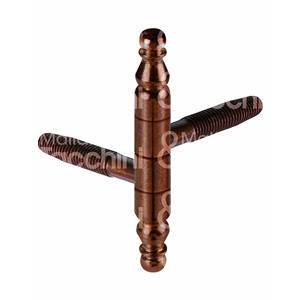 CHARNIÈRE ANUBA BAROQUE Art. 131 avec panneau en acier bronzé - Product Image 1