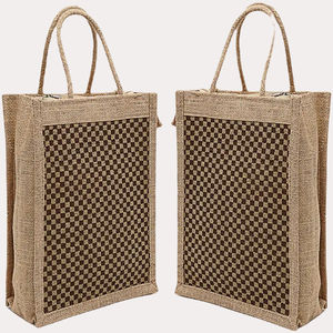High Quality Customized Logo <b>Jute</b> <b>Shopping</b> <b>Bag</b> Cotton Canvas <b>Bag</b> Custom Item Style Pattern Letter Promotion UK - Product Image 1