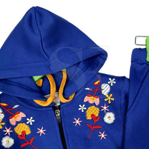 New Top Trendy Product Tracksuit for Men Custom <b>Applique</b> Embroidery Logo Pullover Hoodies and Joggers Sets Tracksuits for Men - Product Image 4