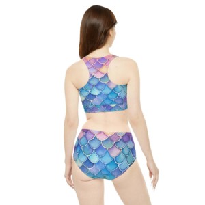 Bikini sexy personnalisable pour femmes maillot de bain personnalisé sans couture avec logo à l'avant magnifique maillot de bain pour filles - Product Image 2