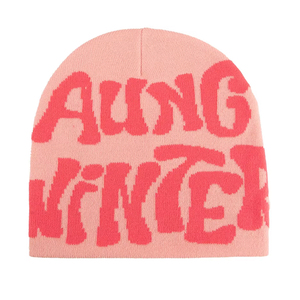 Vente en gros de chapeaux d'hiver chauds, vêtements décontractés de fête, casquettes de sport, bonnets tricotés en acrylique, bonnet de tête de mort, broderie personnalisée - Product Image 4