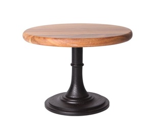 Elegant Acacia Wooden <b>Cake</b> <b>Stand</b> Fancy Design for Kitchen Hotels Restaurants Wedding Parties and Event Decoration - Product Image 3