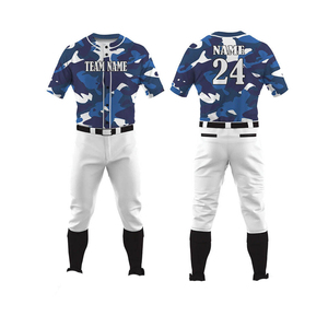Uniforme de softball confortable de haute qualité, léger, meilleur design, vêtements de sport, meilleur design en plusieurs couleurs, uniforme de softball - Product Image 1