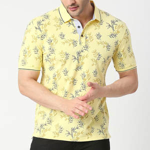 Moda High Street Precio competitivo Hombres Polo Camiseta Respetuoso con el medio ambiente Ligero Diseño personalizado Hombres Polo Camiseta - Product Image 2