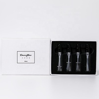 Flacon de parfum miniature de luxe 2ml 3ml 5ml 10ml Flacon de parfum de poche rechargeable Vaporisateur de parfum Impression d'écran Bouchon à vis Emballage en boîte