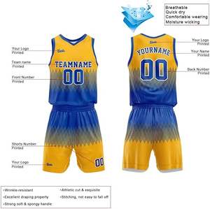 Uniforme de Baloncesto, Conjunto de Ropa Deportiva de Baloncesto, Jersey Personalizado Transpirable - Product Image 2