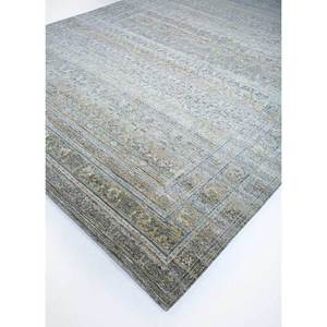 Alfombras de Lana Afgana Azul Viscaya Anudadas a Mano de 10 mm con Medallón Abstracto Rectangular Hecho a Mano Enm-8008 (Cs-01) para el Hogar, Sala de Estar y Pasillo - Product Image 2