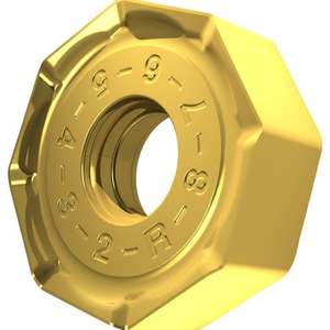 Milling Cutter ISO ONMX 060508SR-R M8330 D.5.7mm Gold PVD Coated Pack of 10 - Product Image 2