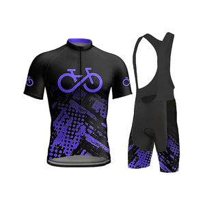 ชุดกีฬาปั่นจักรยานสไตล์ล่าสุดชุดเครื่องแบบปั่นจักรยานของผู้ชายคุณภาพสูงตามสั่ง - Product Image 3