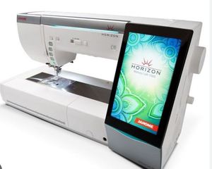 Janome 15000งานฝีมือความจำขอบฟ้าจักรเย็บผ้าและเย็บปักถักร้อยอุปกรณ์เย็บผ้าหน้าจอสัมผัสสำหรับการใช้งานในโรงงาน - Product Image 3