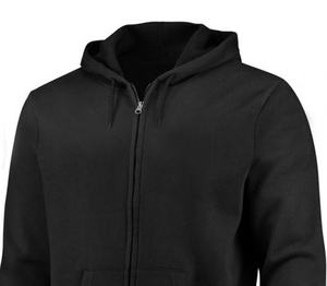 เสื้อฮู้ดฟลีซคุณภาพสูงสั่งทำพิเศษสำหรับผู้ชาย ซิปหน้า ระบายอากาศได้ดี เป็นมิตรกับสิ่งแวดล้อม เหมาะสำหรับฤดูหนาว - Product Image 4