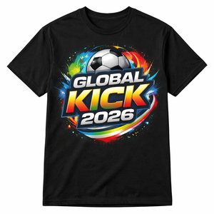 One Game One World 26 เสื้อยืดคอกลมแขนสั้นผ้าฝ้าย 100% สำหรับผู้ชาย เป็นมิตรกับสิ่งแวดล้อม ป้องกันรังสียูวี พิมพ์ลายดิจิทัล - Product Image 4