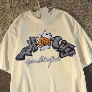 Poids lourd 100% coton 3D surdimensionné unisexe Tee hommes mousse 3D sérigraphie Logo T-shirts personnalisé bouffée impression Boxy Fit hommes T-Shirt - Product Image 1