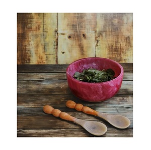 Bol de luxe en résine fait à la main avec une élégante finition brillante centre de table unique, idéal pour la décoration intérieure, les repas ou les cadeaux. - Product Image 3