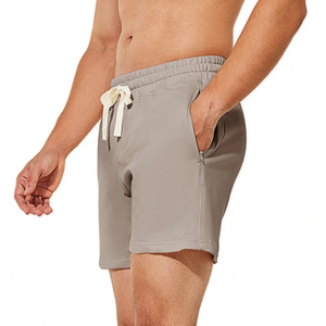 Personnalisé Broderie Impression Coton Élastique Respirant Sweat Shorts Pour Hommes Basketball Beach Shorts Running Athlétique Hommes Shorts - Product Image 5