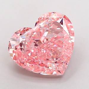 Diamante Rosa Intenso de Laboratorio, Corte Corazón, 5.01 ct, VS2 - Product Image 1