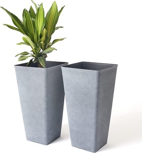 Support de plantes moderne en fer noir avec revêtement en poudre, porte-pot de fleurs pour salon, hôtel, centre commercial, restaurants - Product Image 3