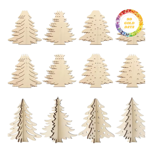 Décoration de Noël moderne pour l'intérieur de la maison | Pièces décoratives de vacances élégantes avec emballage personnalisable - Product Image 6