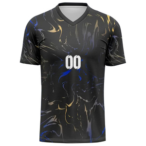 Camiseta de Fútbol Estilo Brasileño, Vibrante, Sublimada, Transpirable, Antibacteriana, Ligera, Tejido de Alto Rendimiento, Ropa Deportiva Personalizada para Equipos - Product Image 3
