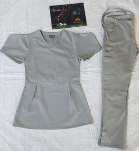Ensembles d'uniformes de soins médicaux, survêtement d'infirmière pour femme, tissu en Polyester, 2023 - Product Image 6