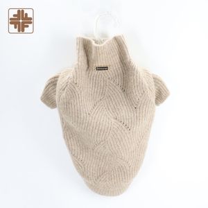 Taiwán hizo sostenible Stock CLASSIC Dog Sweater Trench Plain - Product Image 6