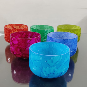 Globo de vela grande hecho a mano, vidrio de lujo de colección única, azul oscuro, de lujo, de alta calidad, decorativo, multiusos, 2022 - Product Image 4