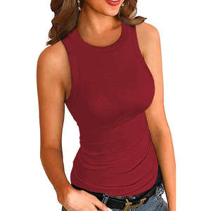 Camisola Larga para Mujer, Precio de Mayoreo, Nueva, Diferentes Colores, Algodón Básico, Camisola Lisa para Mujer - Product Image 1