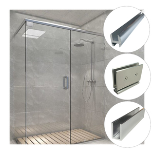 <span class=keywords><strong>Kit</strong></span> <span class=keywords><strong>de</strong></span> profilés en aluminium pour cadre <span class=keywords><strong>de</strong></span> paroi <span class=keywords><strong>de</strong></span> <span class=keywords><strong>douche</strong></span> décorative en aluminium avec rainure pour verre, vente directe usine avec support <span class=keywords><strong>de</strong></span> personnalisation - Product Image 1
