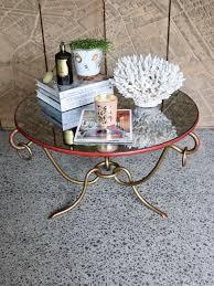 Meubles de café de la plus haute qualité canapé salon fer Art lumière luxe marbre Vintage rond métal Table d'appoint chambre - Product Image 5