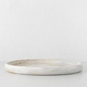 Elegante bandeja de servicio de resina para exhibir artículos decorativos que mejoran la belleza de las mesas de centro y encimeras - Product Image 3