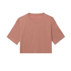 เสื้อยืดคอกลมแขนสั้นผู้ชายไซส์ใหญ่ คุณภาพสูง ปรับแต่งโลโก้ได้ ระบายอากาศดี เป็นมิตรกับสิ่งแวดล้อม สีชมพู 220gsm 100% - Product Image 4