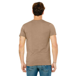 52% Airlume T-Shirt manches courtes unisexe CVC en coton peigné et anneau 48% Poly 32 simple 4.2 oz - Product Image 3