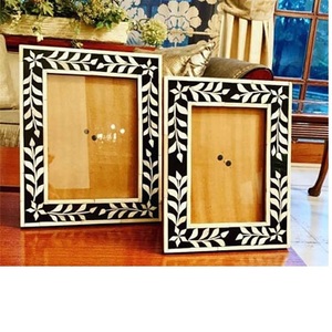 กรอบรูปไม้ธรรมชาติสไตล์คลาสสิก100% สินค้ามาใหม่กรอบเรซินกระดูกงานแต่งงานติดผนังห้องนอนสินค้ามาใหม่ - Product Image 2