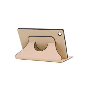 Funda Protectora de Cuero PU Premium Netzy 360 Gold con Soporte Giratorio de 360 Grados para Lenovo Tab M8 - Product Image 1