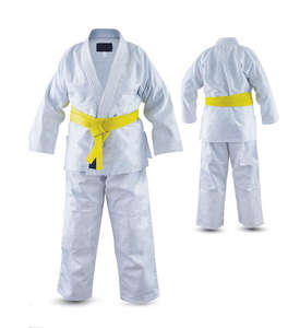 Custom Design Martial Arts Sports Karate Uniform / <b>White</b> Martial Arts Karate Uniform With Colored <b>Belts</b> - Product Image 1