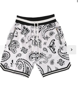 กางเกงขาสั้นชายหาดแห้งเร็วแบบวินเทจขายส่ง ผ้าตาข่ายผสมสแปนเด็กซ์/คอตตอน กางเกงว่ายน้ำชายหาด กางเกงลำลองผู้ชายสั่งทำได้ - Product Image 2