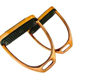 Nueva llegada profesional caballo ecuestre estribos aleación de aluminio ligero duradero fábrica OEM suministro - Product Image 1