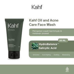Nettoyant visage OEM ODM Kahf pour le soin de l'acné et de l'huile, 50 ml, acide salicylique, contrôle de l'huile, anti-acné, apaisant et hydratant - Product Image 3