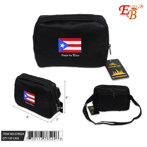 Custodia cosmetica 8 \ "X6 \" X3 \ "portorico in pelle 120 pz/CS - Product Image 1