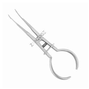 Pince dentaire manuelle en acier inoxydable la plus vendue avec base d'instruments chirurgicaux de pince de barrage en caoutchouc Washington par Zoedge - Product Image 1