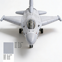 Grand modèle d'avion gonflable personnalisé pour exposition extérieure, en tissu PVC durable résistant aux intempéries, conception haute visibilité
