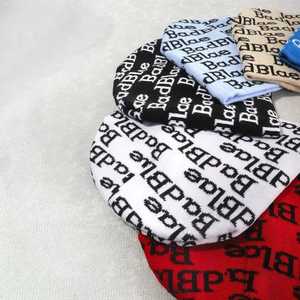 Gorros de punto Jacquard con calavera cálida de invierno de alta moda, gorros de acrílico Multicolor con diseño de impresión completa, logotipo personalizable - Product Image 5