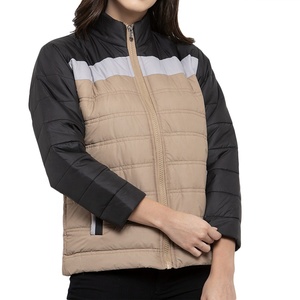 Chaqueta acolchada de estilo lujoso para mujer, superventas, transpirable, de alta calidad, tarifa razonable, chaqueta acolchada para mujer con mangas completas - Product Image 1
